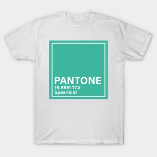 pantone 15-5819 TCX Spearmint T-Shirt